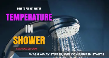 Fix Your Shower's Hot Water Temperature: Quick and Easy Solutions