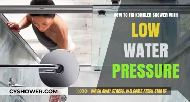 Fix Low Water Pressure in Your Kohler Shower: Easy DIY Guide