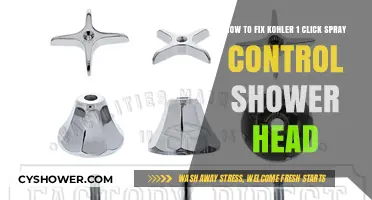 Quick Fix Guide: Repairing Kohler 1-Click Spray Control Shower Head