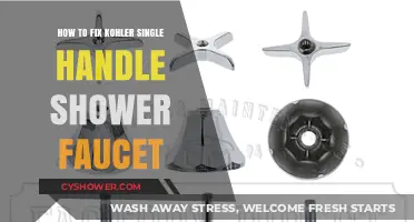 Quick Guide to Repairing Your Kohler Single Handle Shower Faucet