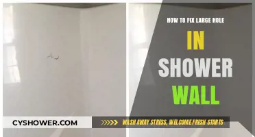 Repairing Large Shower Wall Holes: Step-by-Step DIY Guide