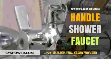 Quick DIY Guide: Repairing a Leaky Single-Handle Shower Faucet