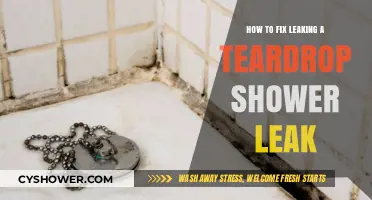 Quick Fixes for a Leaking Teardrop Shower: Step-by-Step Guide