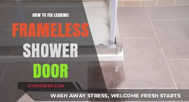 Quick Fixes for Leaking Frameless Shower Doors: A Step-by-Step Guide