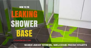 Quick Fixes for a Leaking Shower Base: DIY Repair Guide