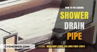 Quick DIY Guide to Repairing a Leaking Shower Drain Pipe