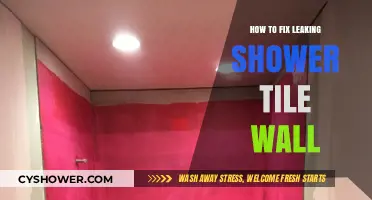Stop Shower Tile Wall Leaks: DIY Repair Guide for Waterproofing