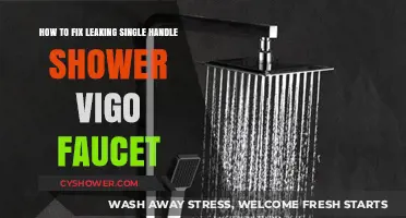 Quick Fix Guide: Repairing a Leaky Vigo Single-Handle Shower Faucet