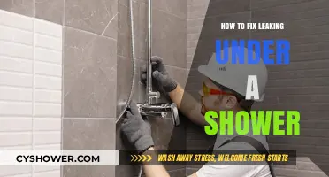Stop Shower Leaks: Quick Fixes for Under-Shower Water Damage