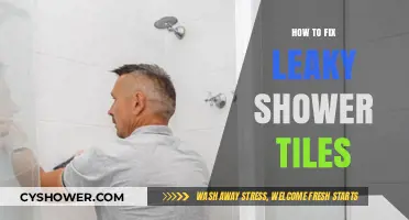 Fix Leaky Shower Tiles: Step-by-Step Guide to Waterproof Repair