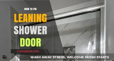 Easy DIY Guide to Straightening Your Leaning Shower Door Quickly
