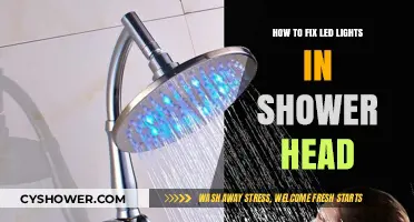 Fixing LED Shower Head Lights: A Step-by-Step Repair Guide