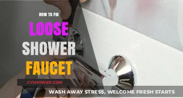 Quick DIY Guide to Tightening a Loose Shower Faucet Handle