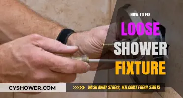 Quick DIY Guide to Tightening Your Loose Shower Fixture Easily