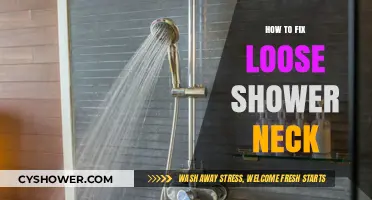 Quick DIY Guide: Tightening a Wobbly Shower Neck Easily