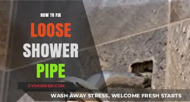 Quick DIY Guide: Tightening a Loose Shower Pipe Easily