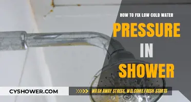 Fix Low Cold Water Pressure in Your Shower: Quick Solutions