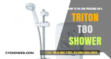 Fix Low Pressure on Your Triton T80 Shower: Easy Steps
