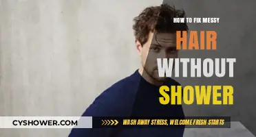 Quick Fixes for Messy Hair: No Shower Required!