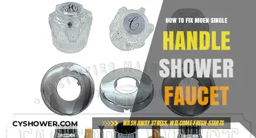 Easy DIY Guide: Repairing Your Moen Single Handle Shower Faucet