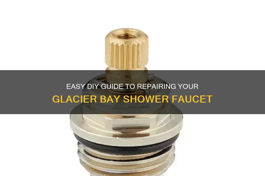 how to fix my glacier bay shower faucet
