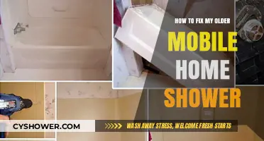 Revive Your Vintage Mobile Home Shower: Simple DIY Repair Guide