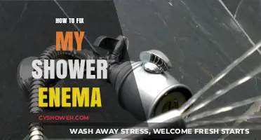 Fix Your Shower Enema: Quick DIY Repair Guide for Beginners