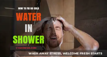Quick Fixes for No Cold Water in Your Shower: A Guide