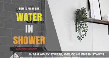 Quick Fixes for No Hot Water in Your Shower: A Guide