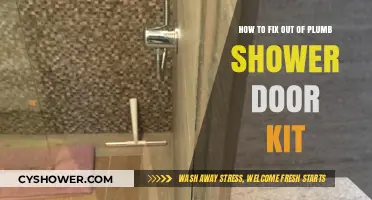 Fixing Out-of-Plumb Shower Door Kits: A Step-by-Step Guide
