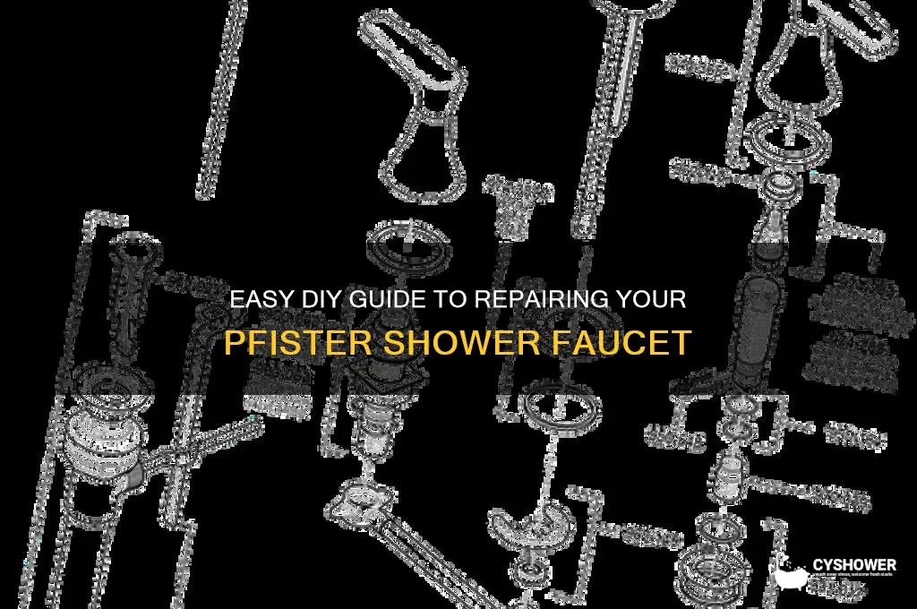 how to fix pfister shower faucet