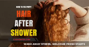 Tame Post-Shower Puff: Quick Fixes for Frizzy, Voluminous Hair