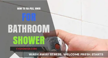 Quick DIY Guide: Repairing Your Bathroom Shower Pull Knob Easily