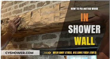 Repairing Rotted Wood in Shower Walls: A Step-by-Step Guide