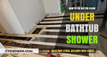 Repairing Rotten Floors Under Bathtub Showers: A Step-by-Step Guide