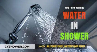 Quick Fixes for Running Water in Your Shower: DIY Guide