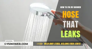 Quick Fixes for Leaky RV Shower Hoses: DIY Repair Guide