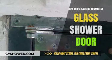 Revive Your Shower: Easy Fixes for Sagging Frameless Glass Doors