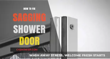 Easy DIY Fixes for Sagging Shower Doors: Restore Stability Fast