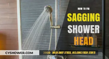 Quick Fixes for Sagging Shower Heads: Restore Your Shower's Power