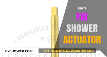 Quick Guide to Repairing Your Shower Actuator Easily