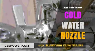 Quick DIY Guide: Repairing Your Shower's Cold Water Nozzle Easily
