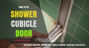 Quick Fixes for a Smooth-Sliding Shower Cubicle Door