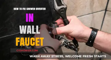 Fixing a Shower Diverter in Wall Faucet: Step-by-Step Guide