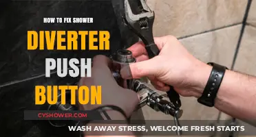 Fixing Your Shower Diverter Push Button: A Step-by-Step Repair Guide