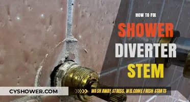 Fixing a Shower Diverter Stem: A Step-by-Step Repair Guide
