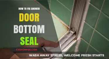 Easy Steps to Repair Your Shower Door Bottom Seal