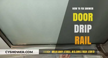Fixing Shower Door Drip Rail: A Step-by-Step DIY Repair Guide