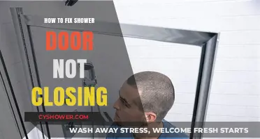 Easy Fixes for a Shower Door That Won’t Close Properly