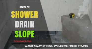 Fixing Shower Drain Slope: A Step-by-Step DIY Guide for Homeowners